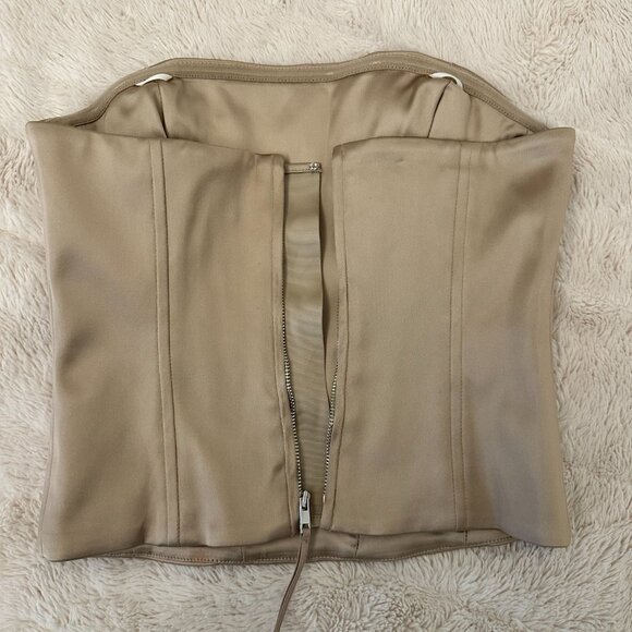 Aritzia TEN Castle Satin Bustier - Picture 3 of 5